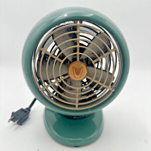 Vornado VFAN Mini Classic Retro Desk Fan Green 2-Speed Tilting